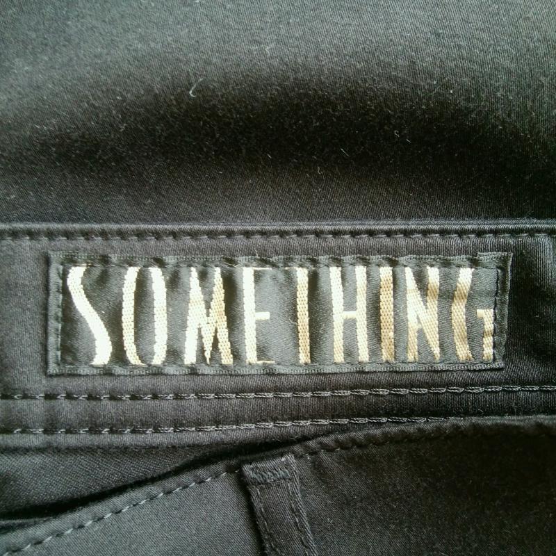 サムシング SOMETHING ボトムス ボトムス 30インチ 無地 黒 / ブラック / レディース USED 古着 中古 10001013