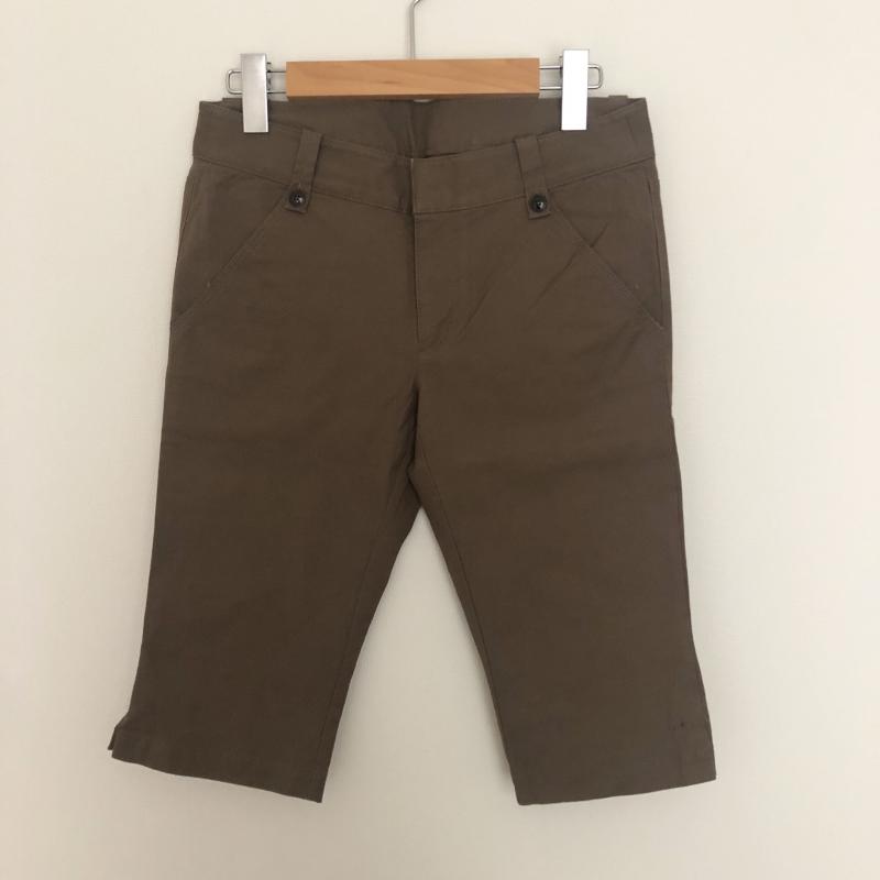 マカフィー MACPHEE パンツ ショートパンツ 38インチ 無地 ベージュ / ベージュ / レディース USED 古着 中古 10001113