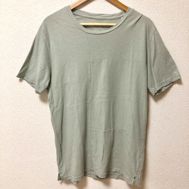 アバハウスエクリュ ABAHOUSE ECRU Tシャツ 半袖 48 無地 X 緑 / グリーン / メンズ USED 古着 中古 10001120