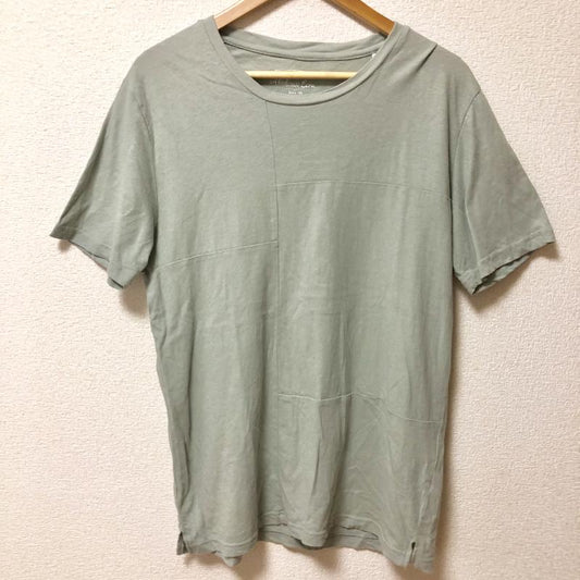 アバハウスエクリュ ABAHOUSE ECRU Tシャツ 半袖 48 無地 X  緑 / グリーン /  メンズ USED 古着 中古 10001120