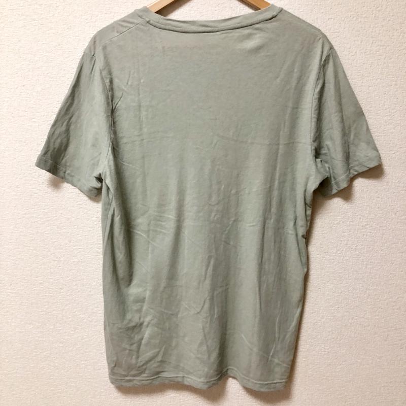 アバハウスエクリュ ABAHOUSE ECRU Tシャツ 半袖 48 無地 X 緑 / グリーン / メンズ USED 古着 中古 10001120