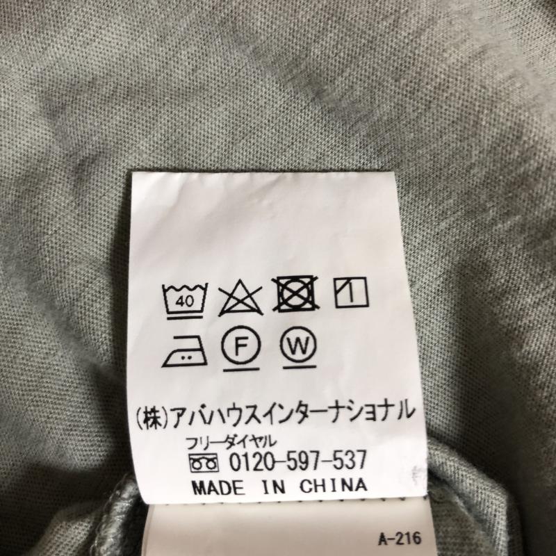 アバハウスエクリュ ABAHOUSE ECRU Tシャツ 半袖 48 無地 X 緑 / グリーン / メンズ USED 古着 中古 10001120