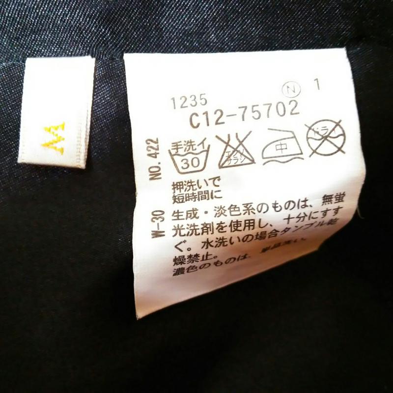 エージーバイアクアガール AGBYAQUAGIRL スカート ひざ丈スカート M チェック 黒 / ブラック / レディース USED 古着 中古 10001207
