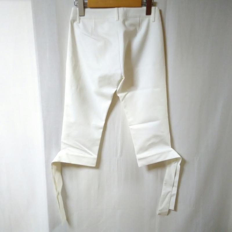 エフデ ef-de パンツ ショートパンツ 7 無地 白 / ホワイト / レディース USED 古着 中古 10001217
