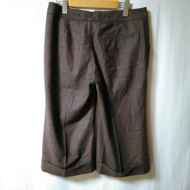バナナリパブリック BANANA REPUBLIC パンツ ショートパンツ 6 無地 茶 / ブラウン / レディース USED 古着 中古 10001219