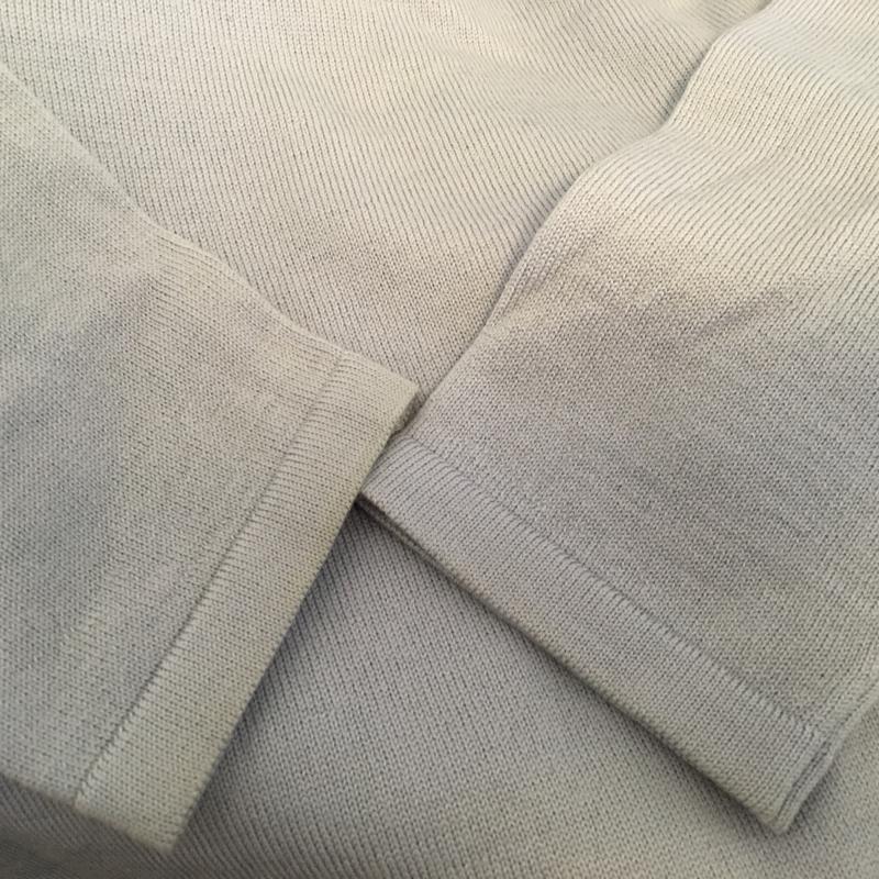 アンタイトル UNTITLED ニット、セーター 長袖 2 無地 青 / ブルー / レディース USED 古着 中古 10001318