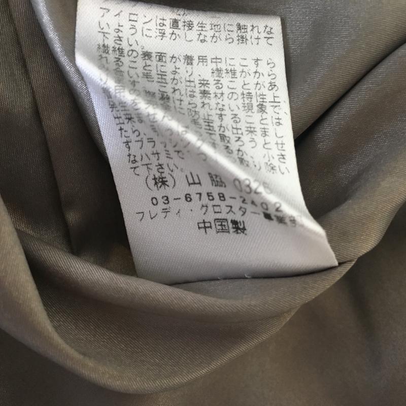 フレディアンドグロスター FREDY&GLOSTER スカート ミニスカート 36インチ 総柄 X ヒョウ柄・レオパード柄 黒 / ブラック / X 灰 / グレー / X 茶 / ブラウン / レディース USED 古着 中古 10001327