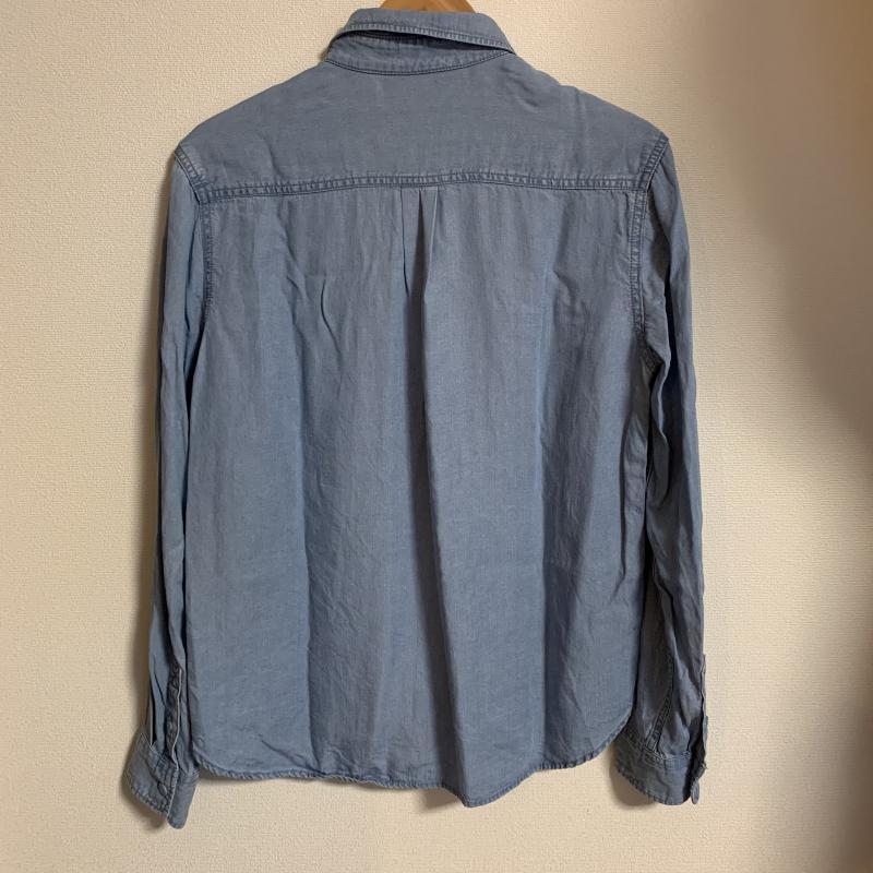 マウジー MOUSSY シャツ、ブラウス 長袖 FREE 無地 インディゴ / インディゴ / レディース USED 古着 中古 10001357