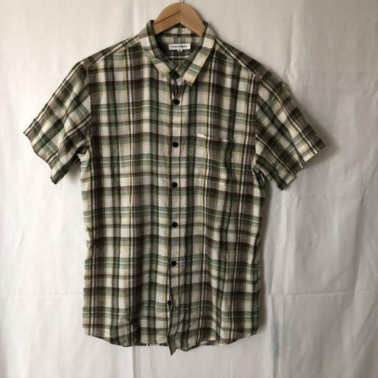 アーバンリサーチ URBAN RESEARCH シャツ、ブラウス 半袖 ボタンシャツ 40 チェック マルチカラー / マルチカラー /  メンズ USED 古着 中古 10001370