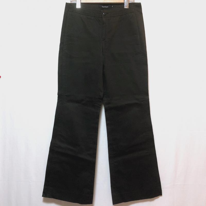 マカフィー MACPHEE パンツ スラックス ブーツカット 36インチ 無地 緑 / グリーン / レディース USED 古着 中古 10001567