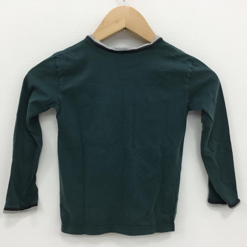 ドルチェアンドガッパーナジュニア D&GJUNIOR Tシャツ 長袖 6 ロゴ、文字 緑 / グリーン / X 灰 / グレー / X 黄 / イエロー / X 紺 / ネイビー / ボーイズ USED 古着 中古 10001571