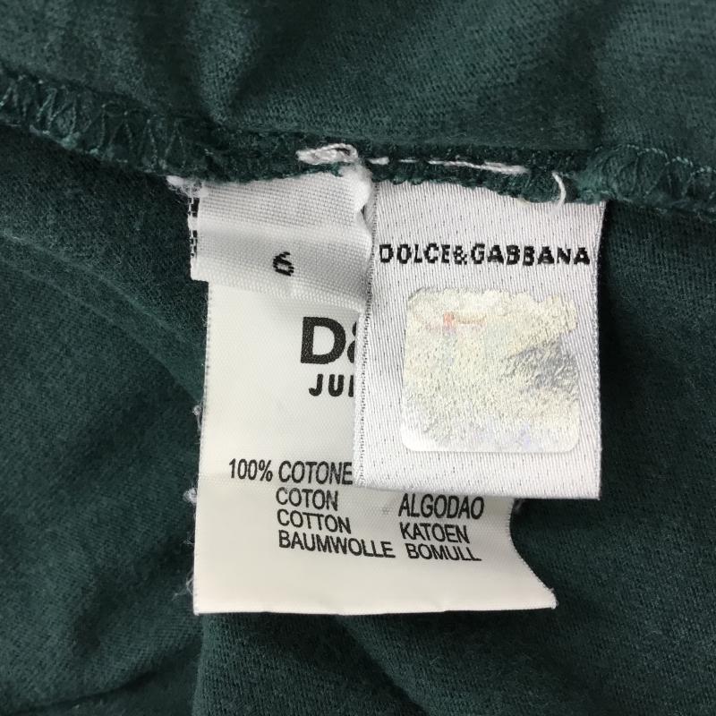 ドルチェアンドガッパーナジュニア D&GJUNIOR Tシャツ 長袖 6 ロゴ、文字 緑 / グリーン / X 灰 / グレー / X 黄 / イエロー / X 紺 / ネイビー / ボーイズ USED 古着 中古 10001571