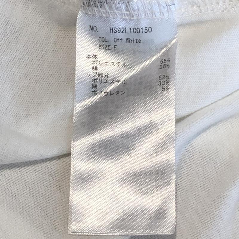 アメリカンホリック AMERICAN HOLIC カットソー 半袖 FREE 無地 X ロゴ、文字 白 / ホワイト / X 黒 / ブラック / レディース USED 古着 中古 10001630