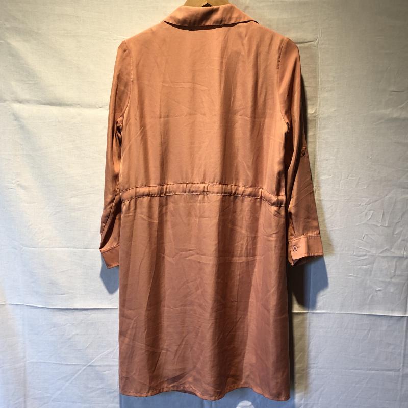 オフオン OFUON チュニック 七分袖 40 無地 橙 / オレンジ / レディース USED 古着 中古 10001653