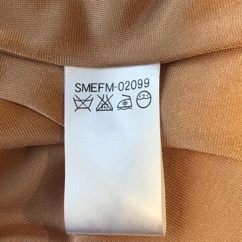 オフオン OFUON チュニック 七分袖 40 無地 橙 / オレンジ / レディース USED 古着 中古 10001653