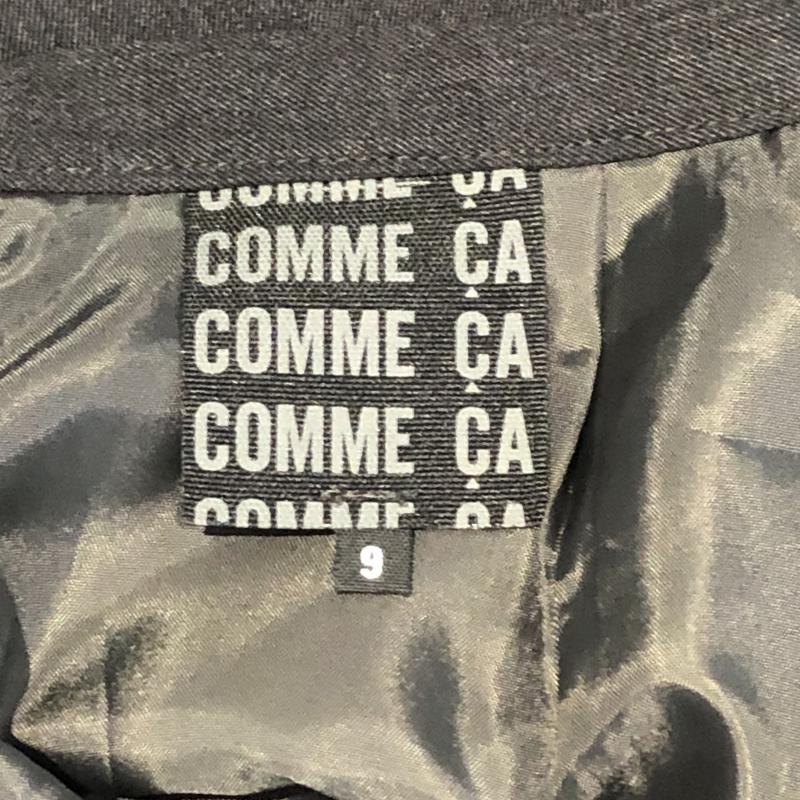 コムサ COMME CA スカート ミニスカート 無地 灰 / グレー / レディース USED 古着 中古 10001677