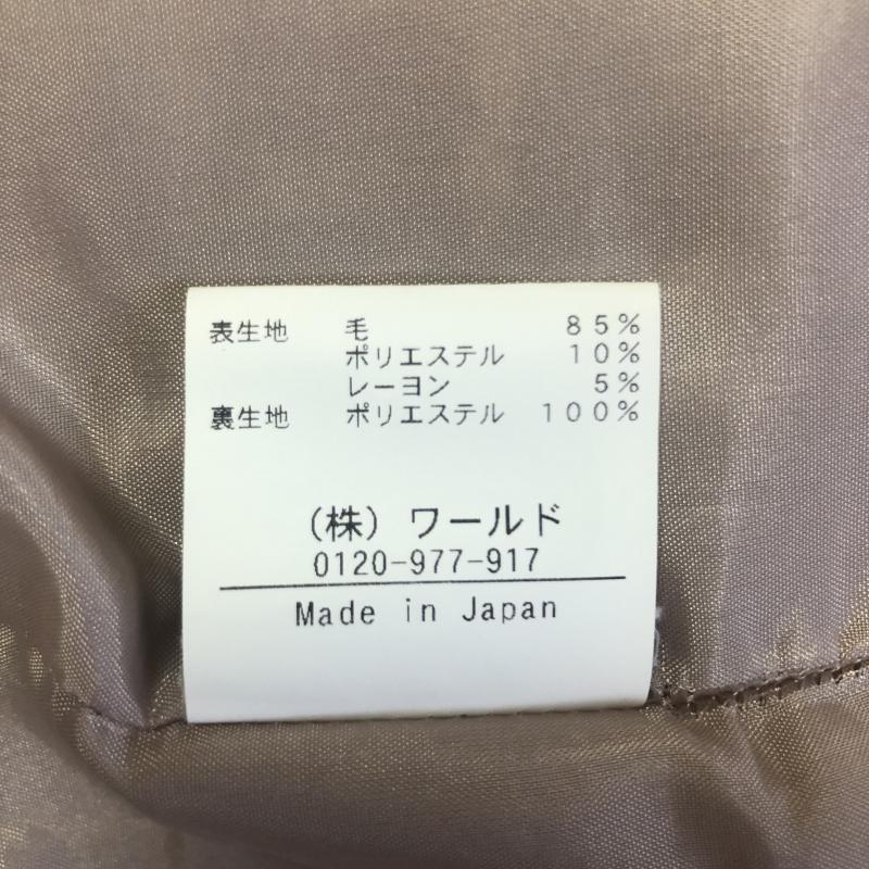 クローラ crolla スカート ミニスカート 36 ドット ベージュ / ベージュ / X 白 / ホワイト / レディース USED 古着 中古 10001690