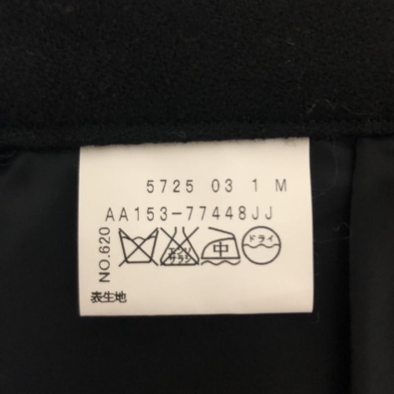 アンタイトル UNTITLED スカート ひざ丈スカート 2 無地 黒 / ブラック / レディース USED 古着 中古 10001700