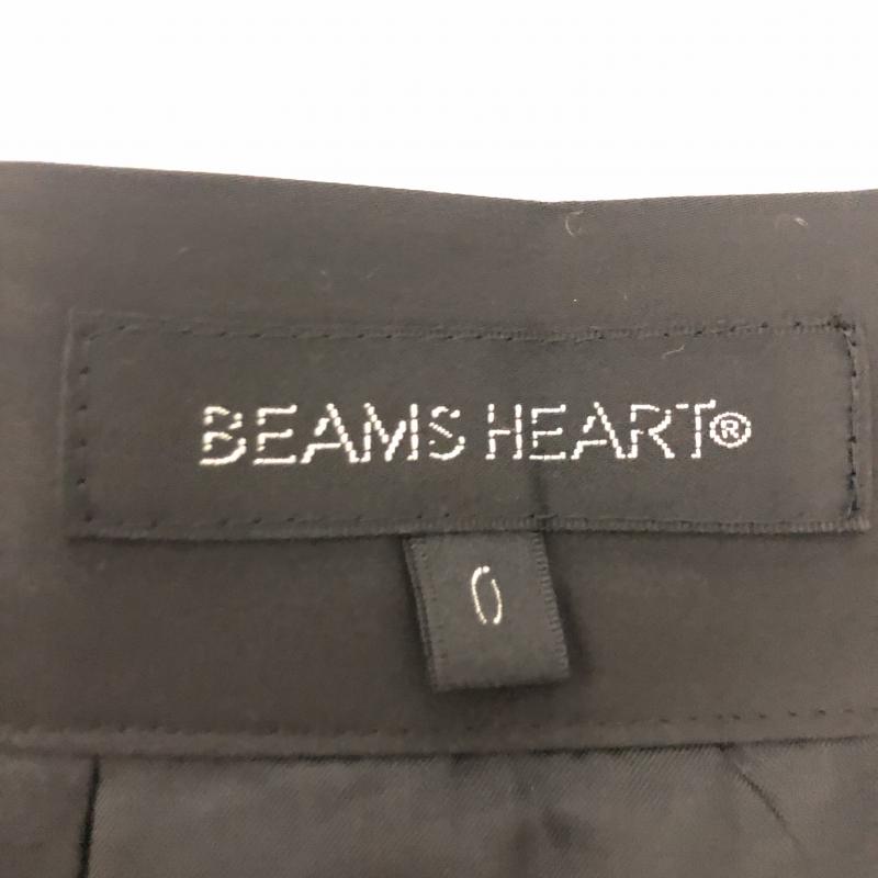 ビームス ハート BEAMS HEART スカート ひざ丈スカート 0 無地 黒 / ブラック / レディース USED 古着 中古 10001701