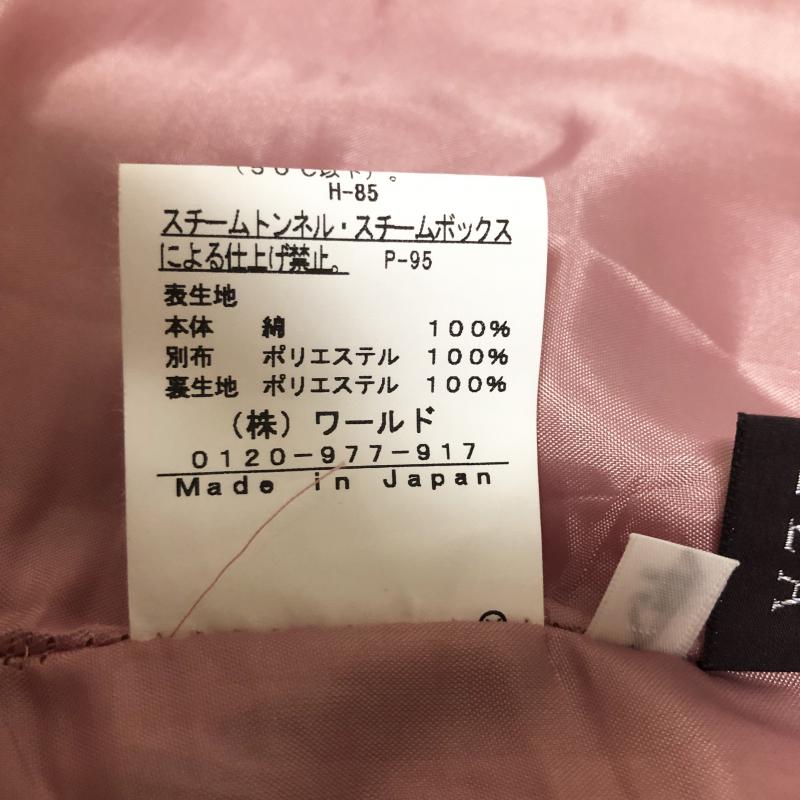 クローラ crolla スカート ひざ丈スカート 34 無地 桃 / ピンク / レディース USED 古着 中古 10001707