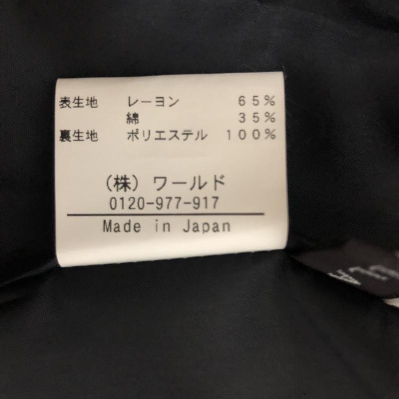 クローラ crolla ワンピース ひざ丈スカート 36 無地 黒 / ブラック / レディース USED 古着 中古 10001740