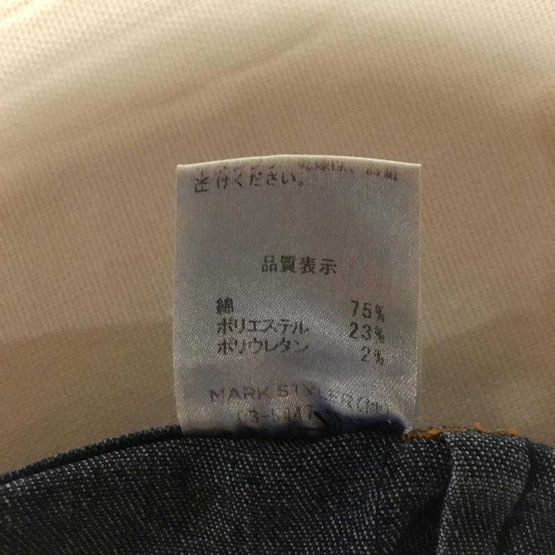 マーキュリービジュー MERCURY Bijou スカート ひざ丈スカート S 無地 インディゴ / インディゴ / レディース USED 古着 中古 10001783