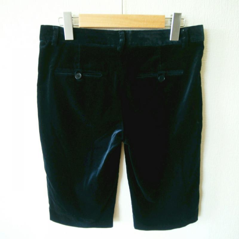 セオリー theory パンツ ショートパンツ 4 無地 紺 / ネイビー / レディース USED 古着 中古 10001793