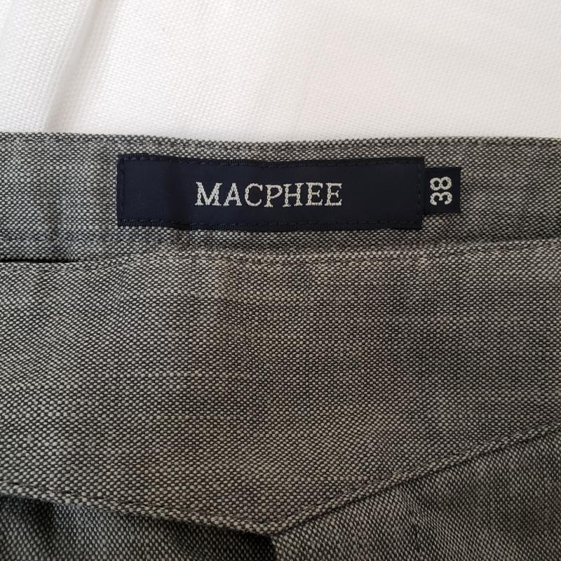 マカフィー MACPHEE パンツ スラックス 38インチ 無地 灰 / グレー / レディース USED 古着 中古 10001861