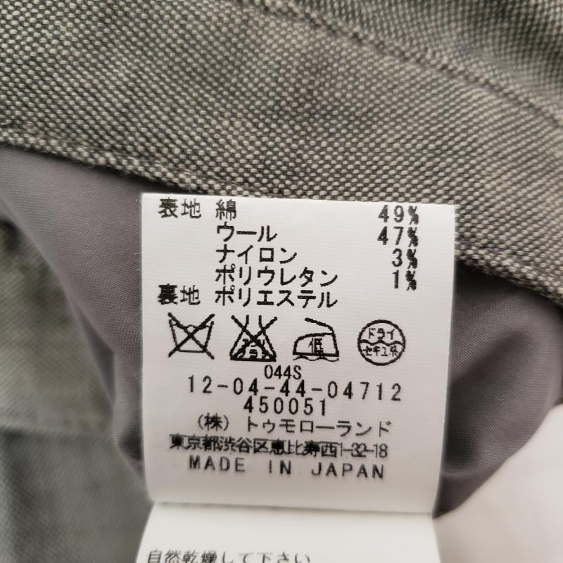 マカフィー MACPHEE パンツ スラックス 38インチ 無地 灰 / グレー / レディース USED 古着 中古 10001861