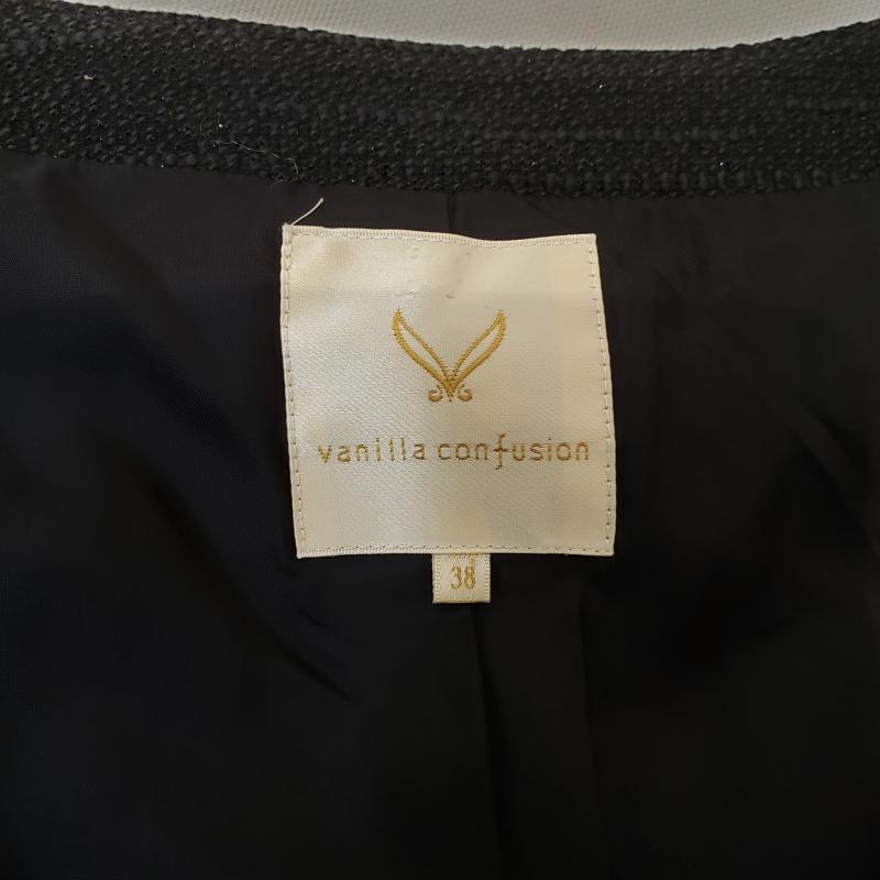 ヴァニラコンフュージョン vanilla confusion ジャケット、上着 ジャケット、ブレザー 38 無地 紺 / ネイビー / レディース USED 古着 中古 10001881