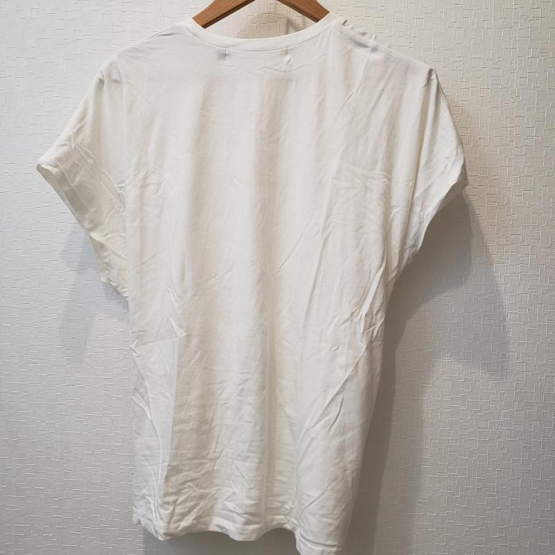ラグナムーン LAGUNAMOON カットソー 半袖 FREE 無地 白 / ホワイト / レディース USED 古着 中古 10001893