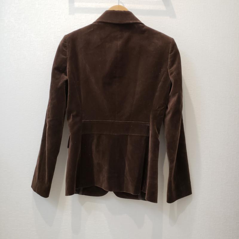 インディヴィ INDIVI ジャケット、上着 ジャケット、ブレザー 38 無地 茶 / ブラウン / レディース USED 古着 中古 10001895