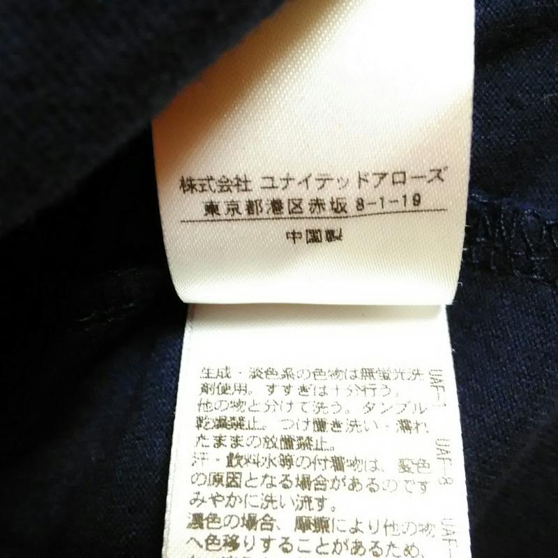 アデイインザライフ A Day in the Life Tシャツ 半袖 S 無地 X ストライプ 紺 / ネイビー / X 青 / ブルー / X 白 / ホワイト / メンズ USED 古着 中古 10001989