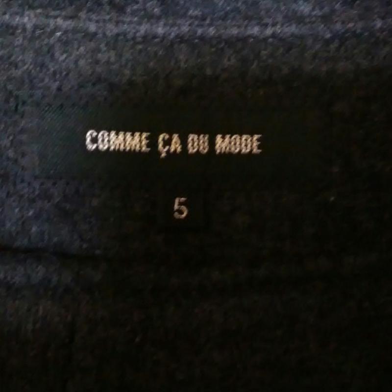 コムサデモード COMME CA DUMODE スカート ひざ丈スカート 5 無地 灰 / グレー / レディース USED 古着 中古 10002009