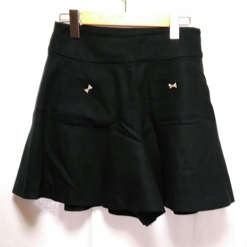アナトリエ anatelier パンツ キュロット M 無地 緑 / グリーン / レディース USED 古着 中古 10002014