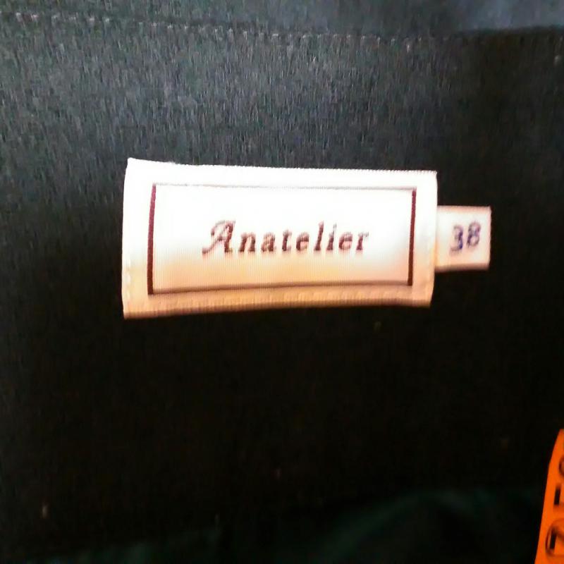 アナトリエ anatelier パンツ キュロット M 無地 緑 / グリーン / レディース USED 古着 中古 10002014