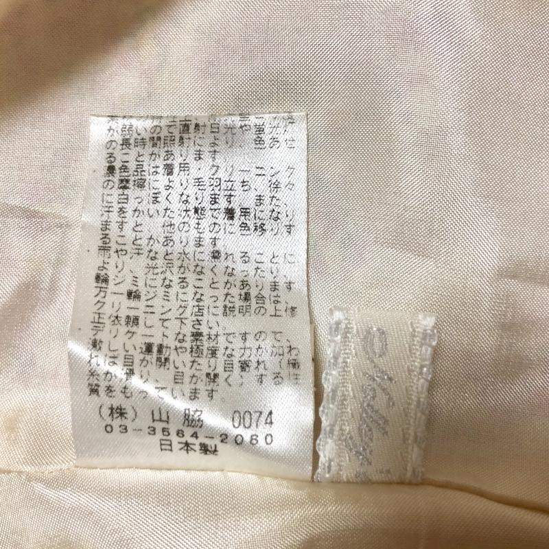 ノーリーズ NOLLEY'S ワンピース ひざ丈スカート 38 花柄 桃 / ピンク / X 白 / ホワイト / X 黄 / イエロー / X 緑 / グリーン / レディース USED 古着 中古 10002051