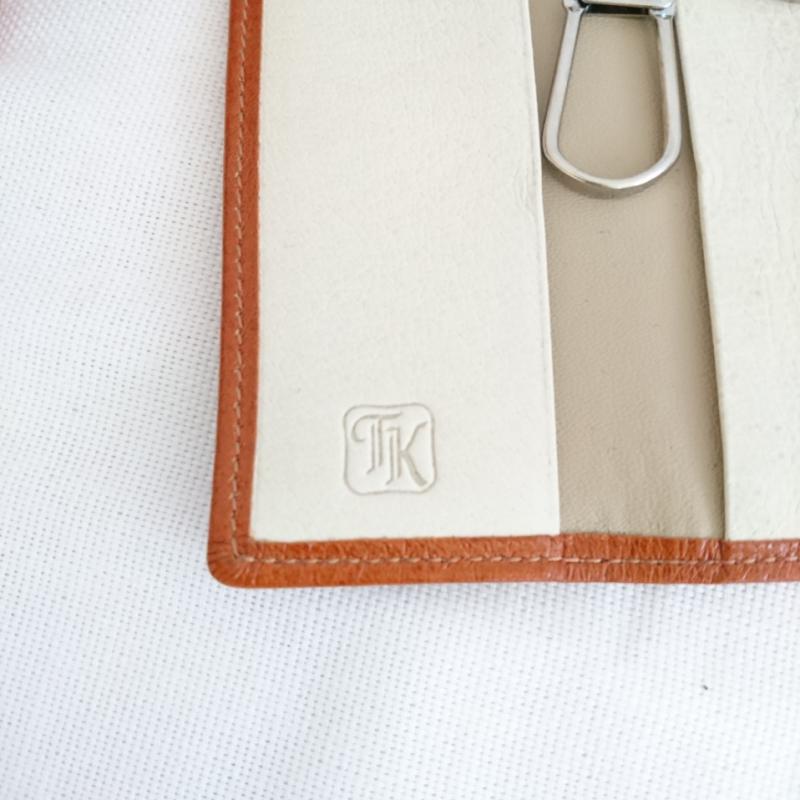 タケオキクチ TAKEO KIKUCHI キーケース キーケース 無地 X ロゴ、文字 茶 / ブラウン / メンズ USED 古着 中古 10002123