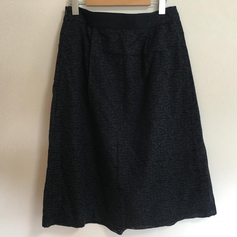 コントワー・デ・コトニエ COMPTOIR DES COTONNIERS スカート ロングスカート 7 総柄 紺 / ネイビー / レディース USED 古着 中古 10002133
