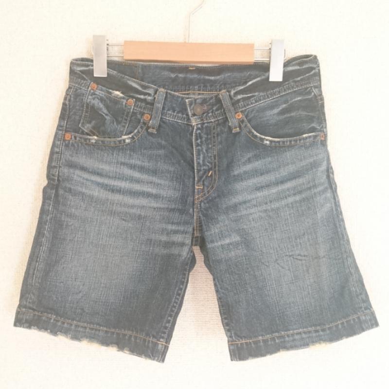 リーバイストラウスアンドコー Levi Strauss & co. パンツ デニム、ジーンズ 28インチ 無地 青 / ブルー / レディース USED 古着 中古 10002203