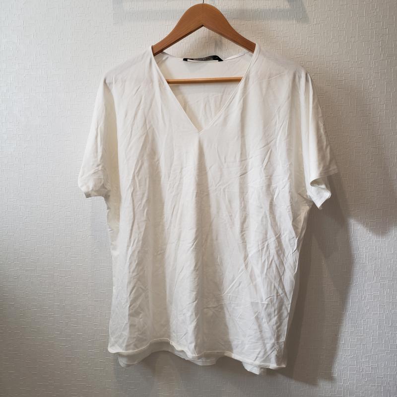 イェッカ ヴェッカ YECCA VECCA カットソー 半袖 FREE 無地 白 / ホワイト / レディース USED 古着 中古 10002278