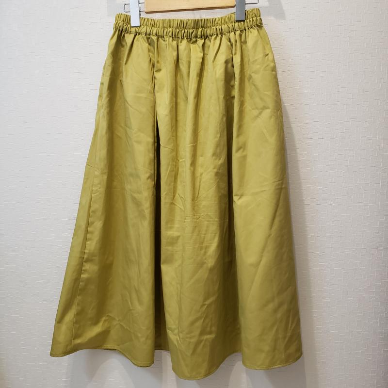 アースミュージックアンドエコロジー earth music&ecology スカート ロングスカート FREE 無地 緑 / グリーン / レディース USED 古着 中古 10002297