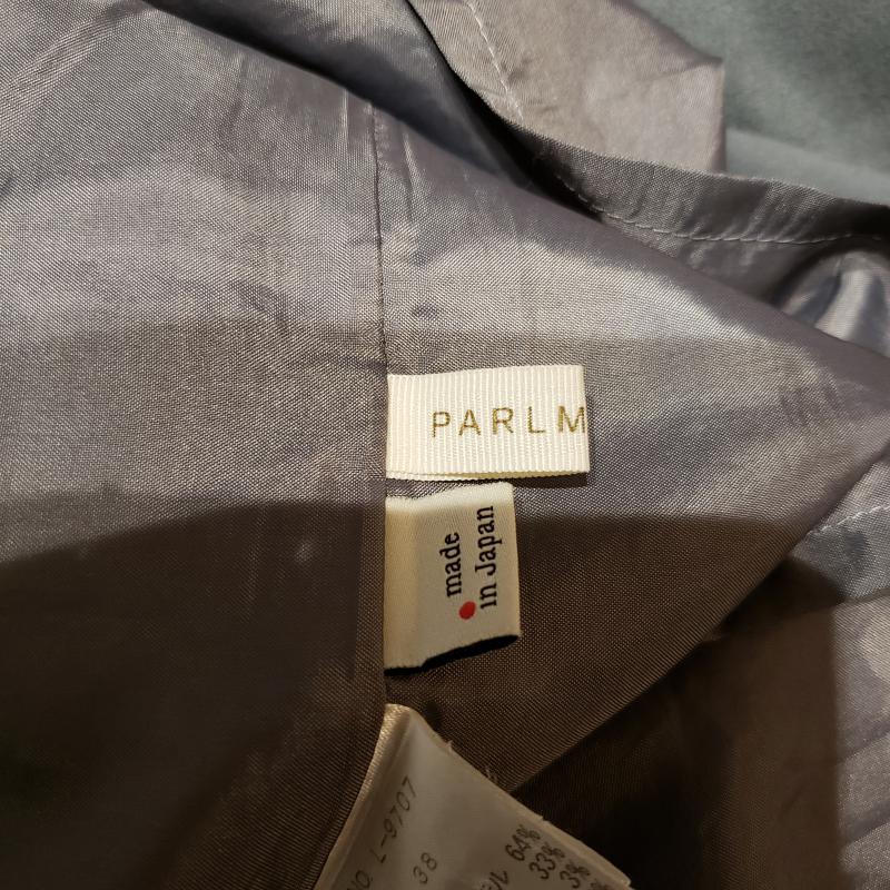 パールマシェール PARLMASEL スカート ひざ丈スカート 38 無地 灰 / グレー /  レディース USED 古着 中古 10002304