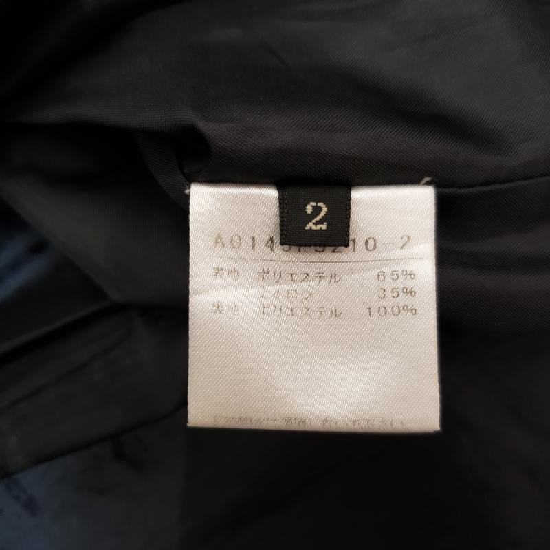 リエス Liesse スカート ひざ丈スカート 2 無地 黒 / ブラック / レディース USED 古着 中古 10002320