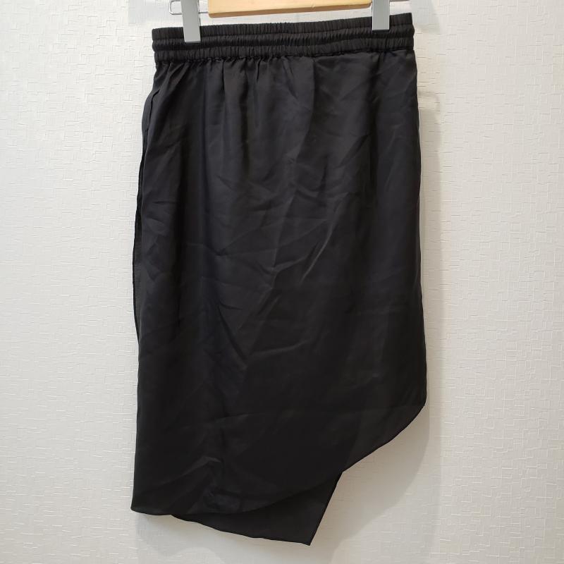 トライビー TRYB スカート ひざ丈スカート S 無地 黒 / ブラック / レディース USED 古着 中古 10002340