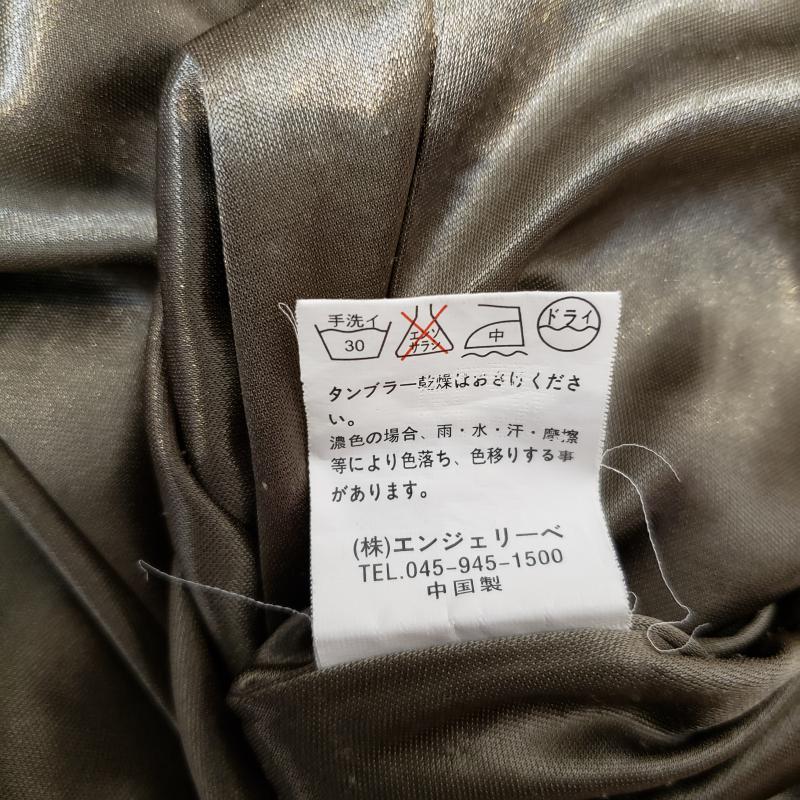アンジェリーベ ANGELIEBE ワンピース ひざ丈スカート M 無地 緑 / グリーン / レディース USED 古着 中古 10002341