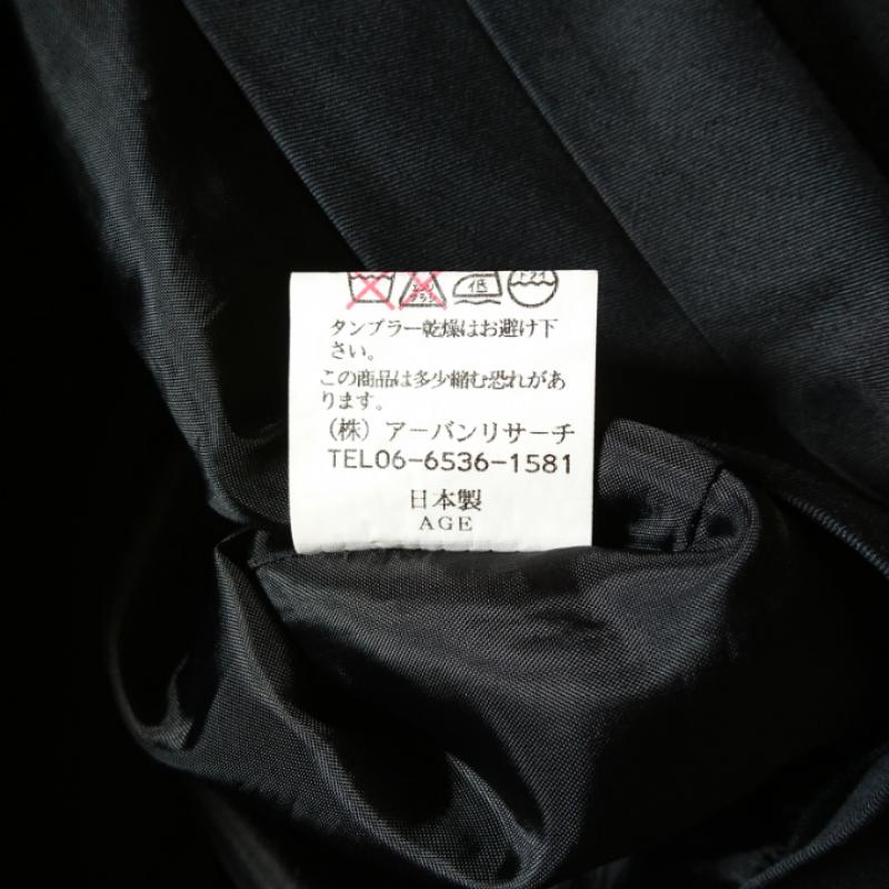ロッソ ROSSO パンツ ショートパンツ 38インチ 無地 黒 / ブラック / レディース USED 古着 中古 10002359