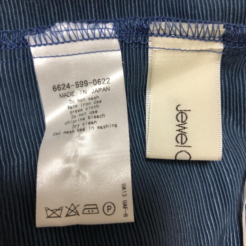 ジュエルチェンジズ Jewel Changes スカート ミニスカート 無地 青 / ブルー / レディース USED 古着 中古 10002411