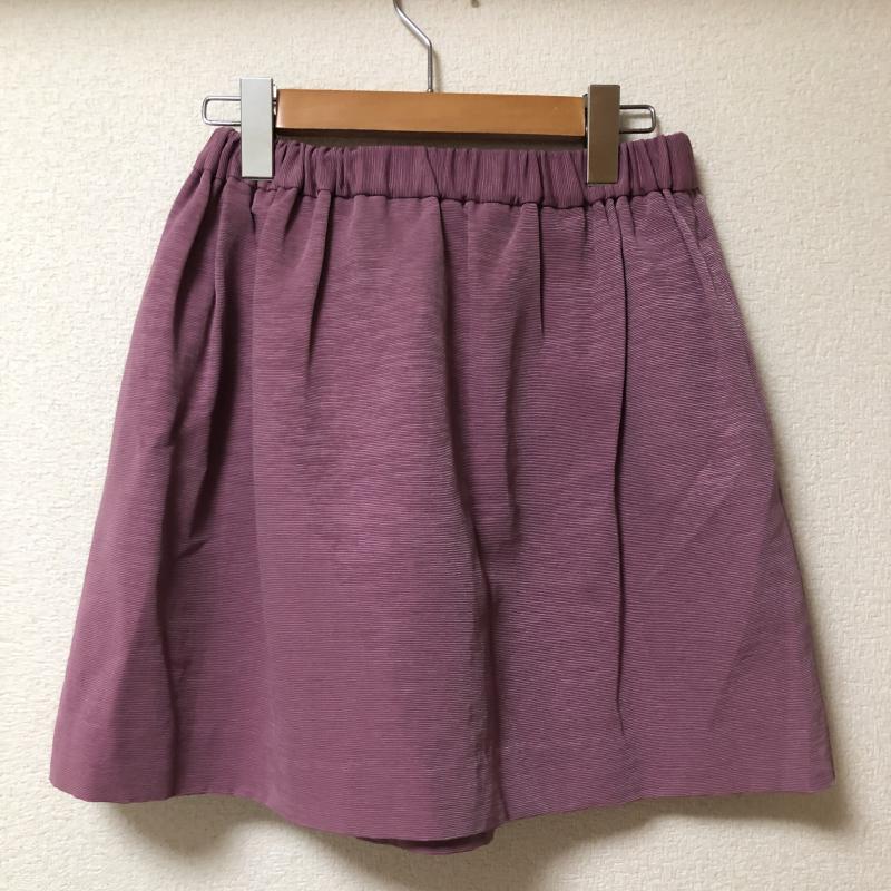 ジュエルチェンジズ Jewel Changes スカート ミニスカート 無地 紫 / パープル / レディース USED 古着 中古 10002412