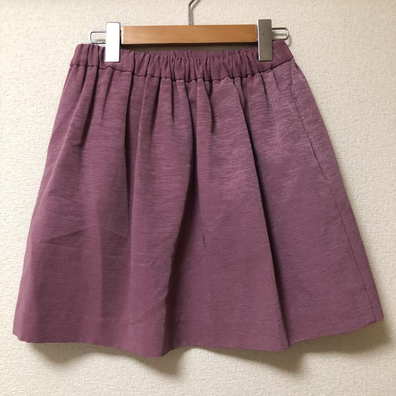 ジュエルチェンジズ Jewel Changes スカート ミニスカート 無地 紫 / パープル / レディース USED 古着 中古 10002412